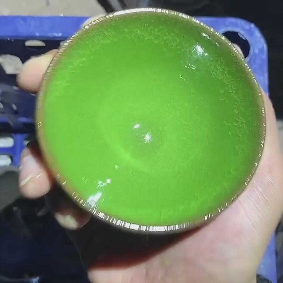 建盏绿冰裂盏=D0051