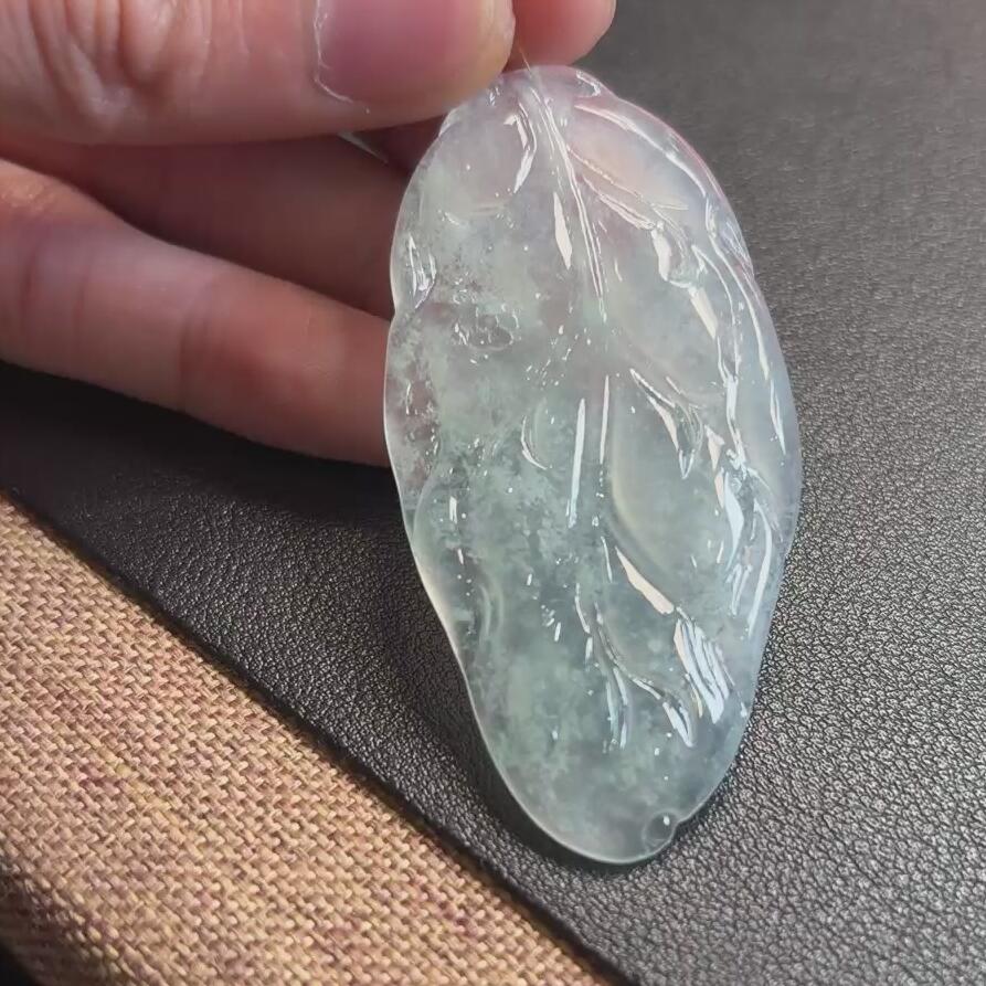 238----欧弟翡翠叶子