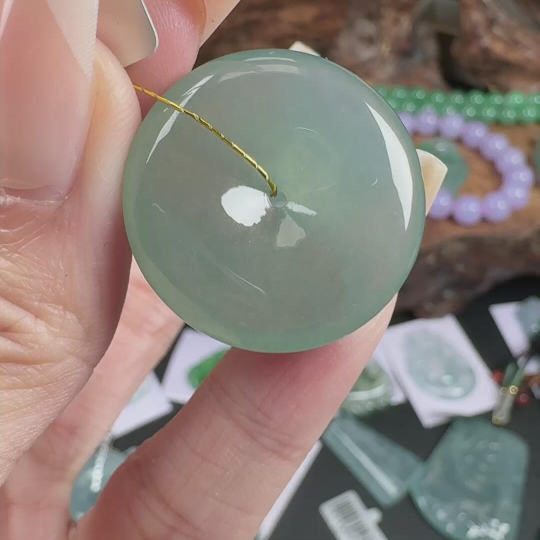 452--杰伦翡翠饰品平安扣