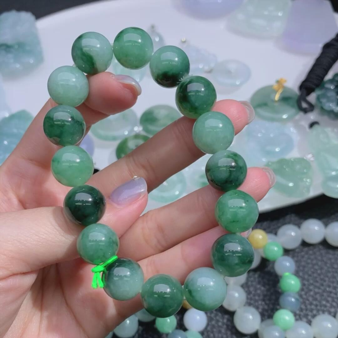 哈轩 翡翠 未镶嵌 珠串1