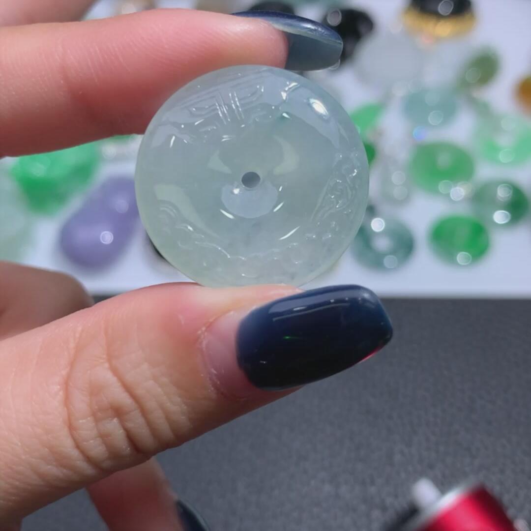 143哈轩 翡翠 未镶嵌 挂件