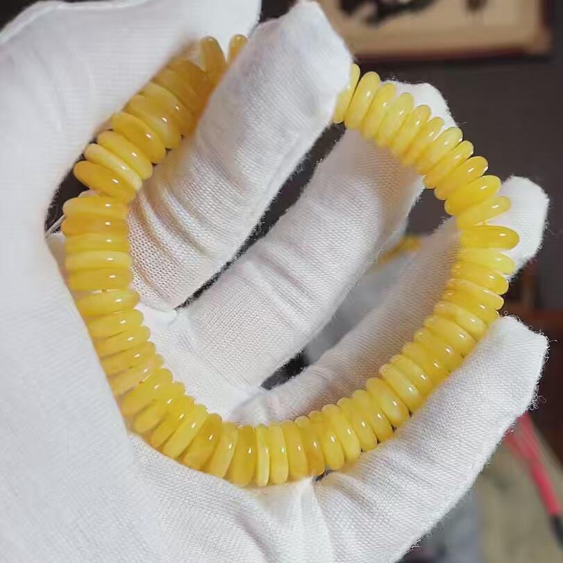 蜜蜡隔片珠-498-8