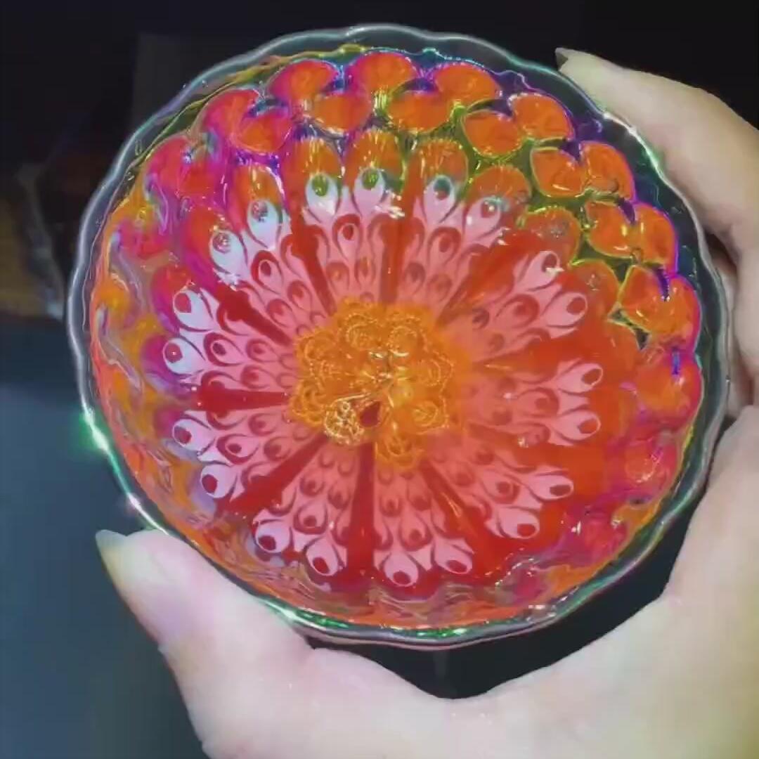 七彩孔雀