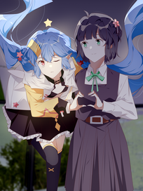 许愿后，天降成精的星星