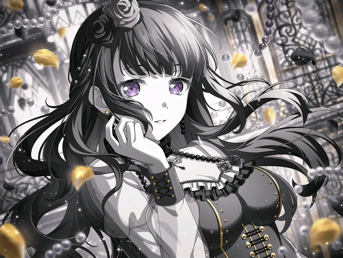 【bangdream/少女乐团派对】白金燐子全卡面鉴赏