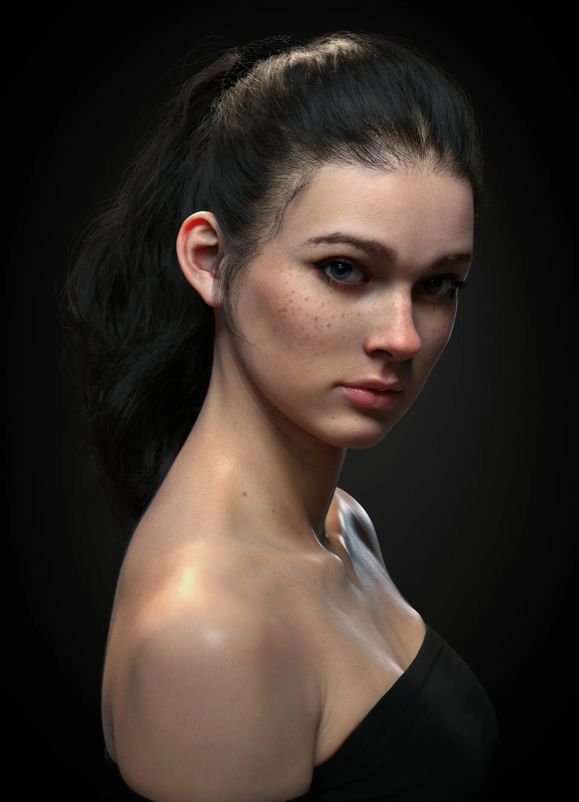 a站中那些火辣性感的3d美女,简直美到犯规!