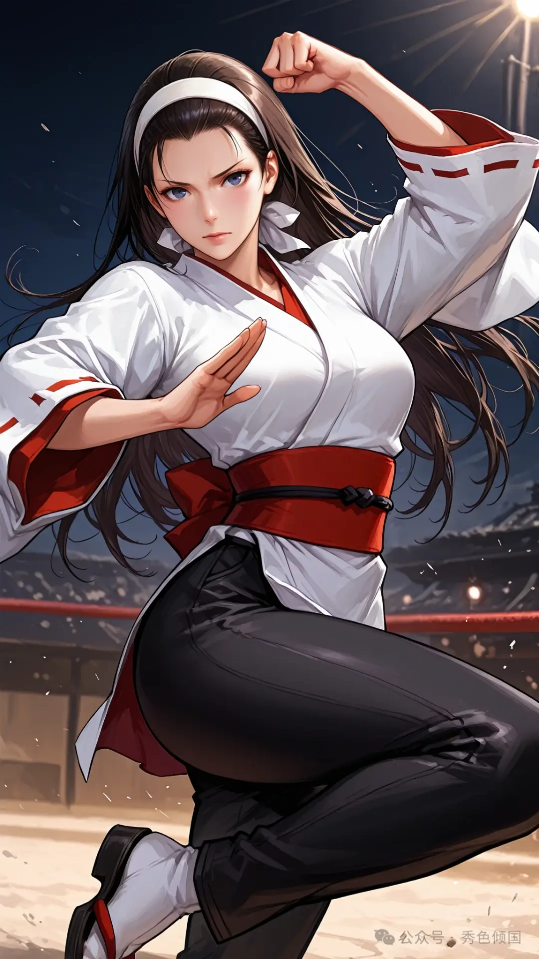 中的「神速之巫女」神乐千鹤,神乐本名八咫千鹤,是守护大蛇封印的隐世