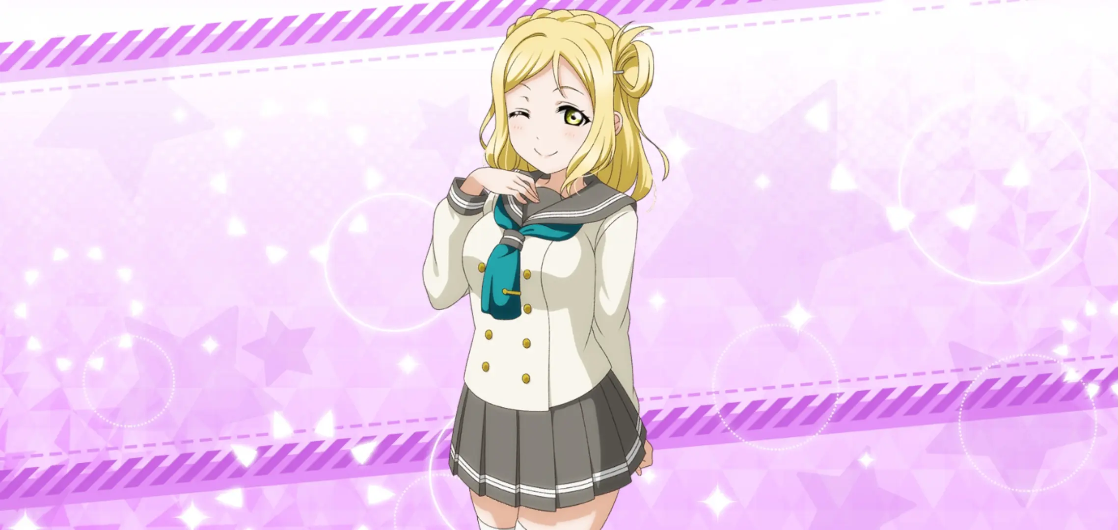 『ll sifas』卡面鉴赏 - 小原鞠莉篇