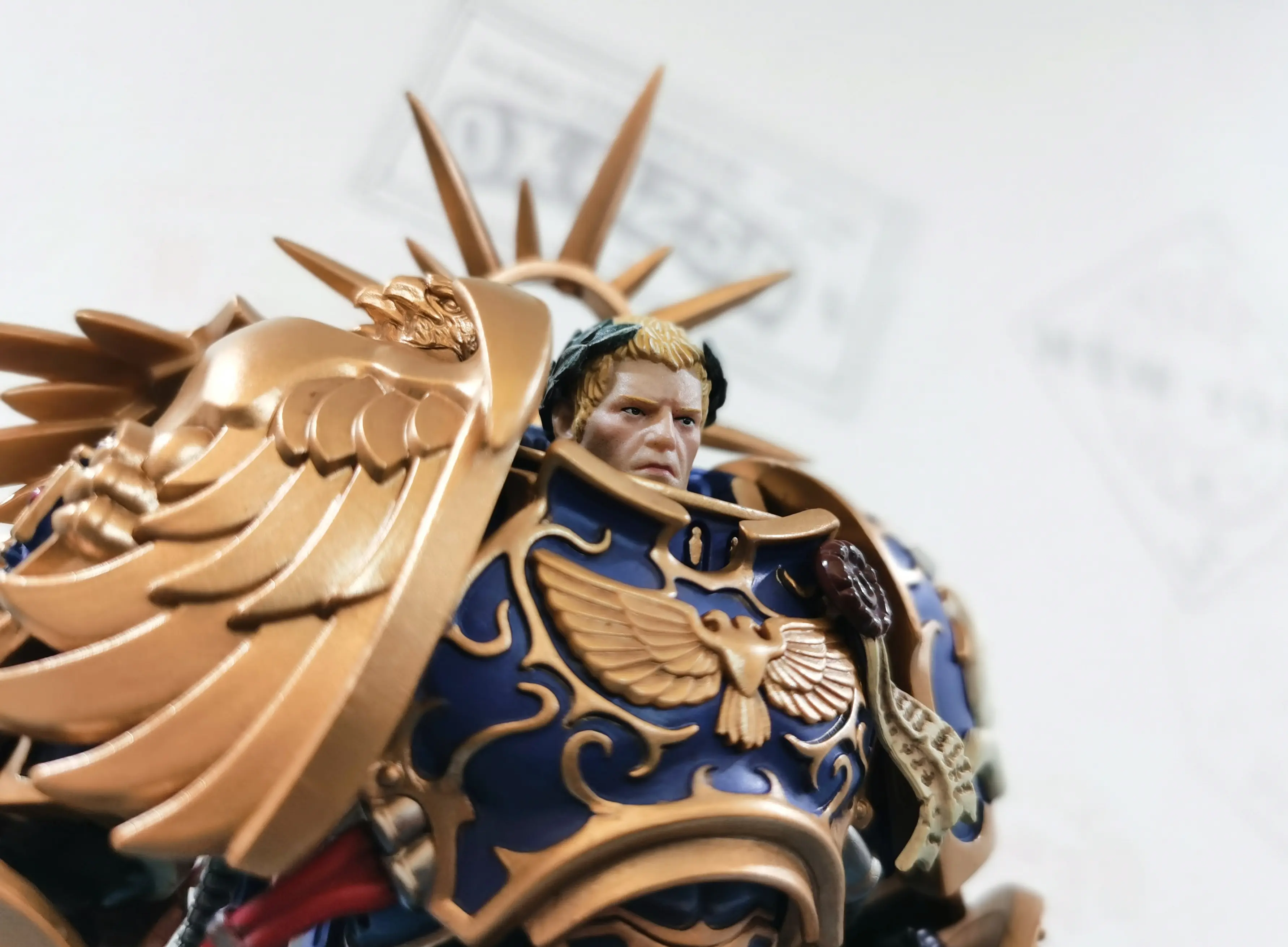 【战锤40k 暗源】暗黑天使原体 狮王 莱恩-艾尔-庄森 到货随拍