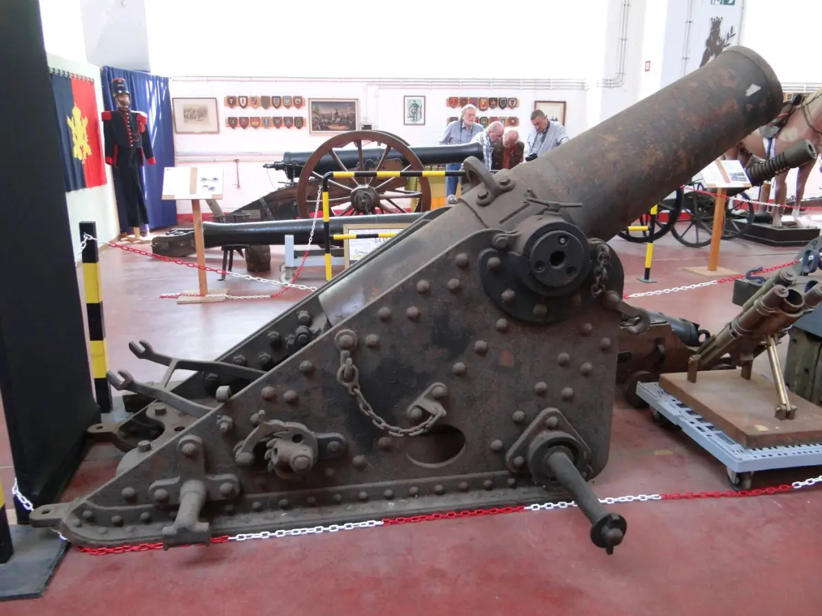 一战早期法军大口径迫击炮:m1880型220mm迫击炮