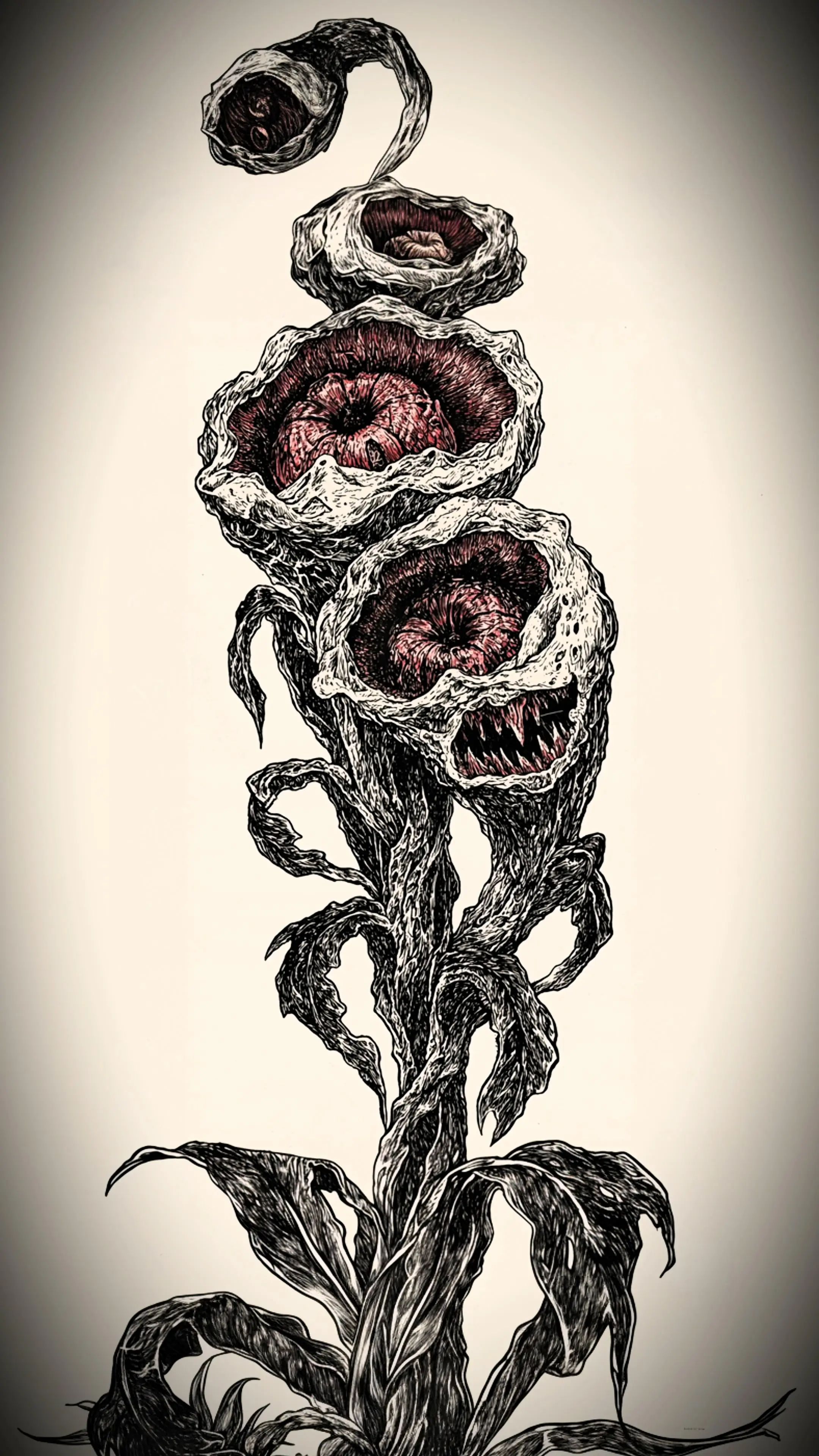 《诡异食人花》