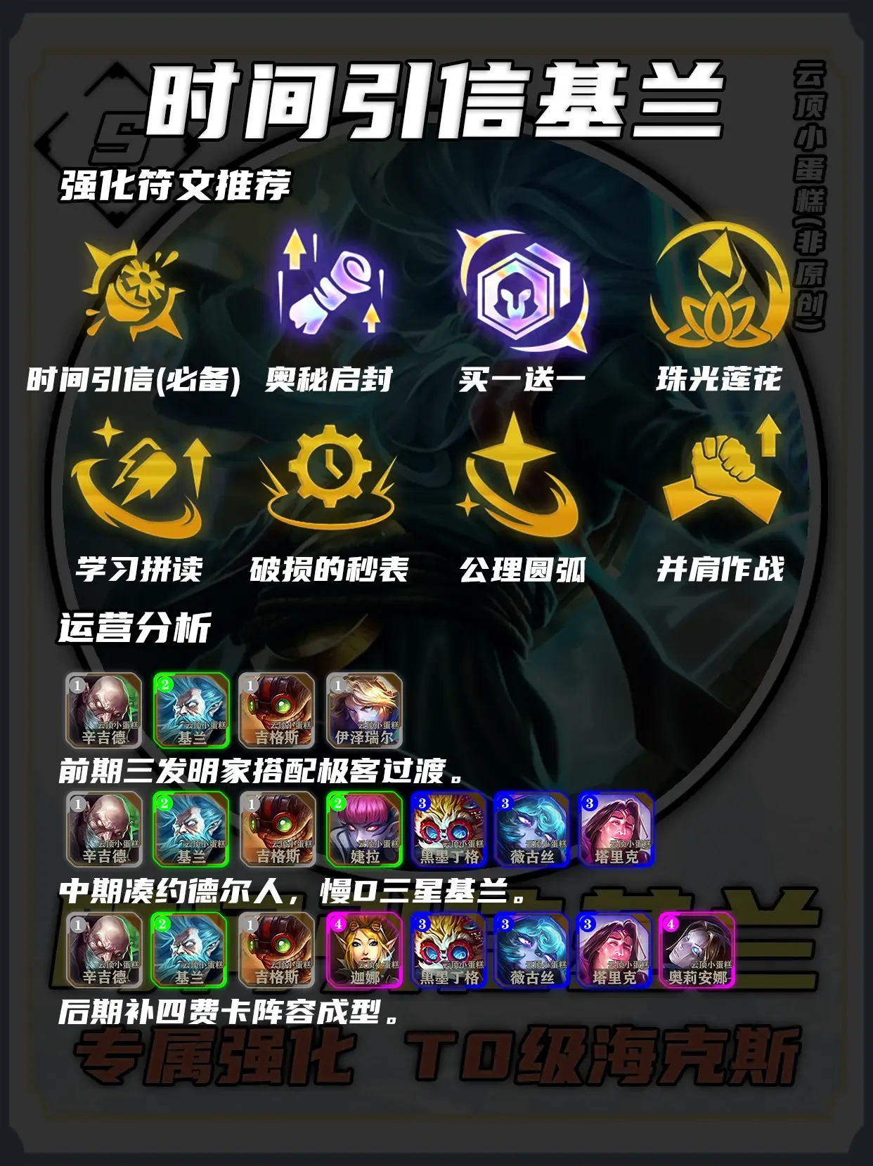 【时间引信基兰】专属强化 t0级海克斯