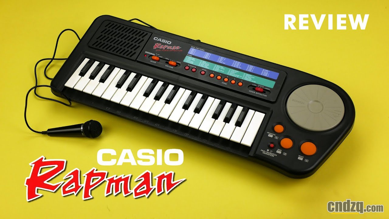 Casio RAP1：世界上第一台说唱电子琴 哔哩哔哩