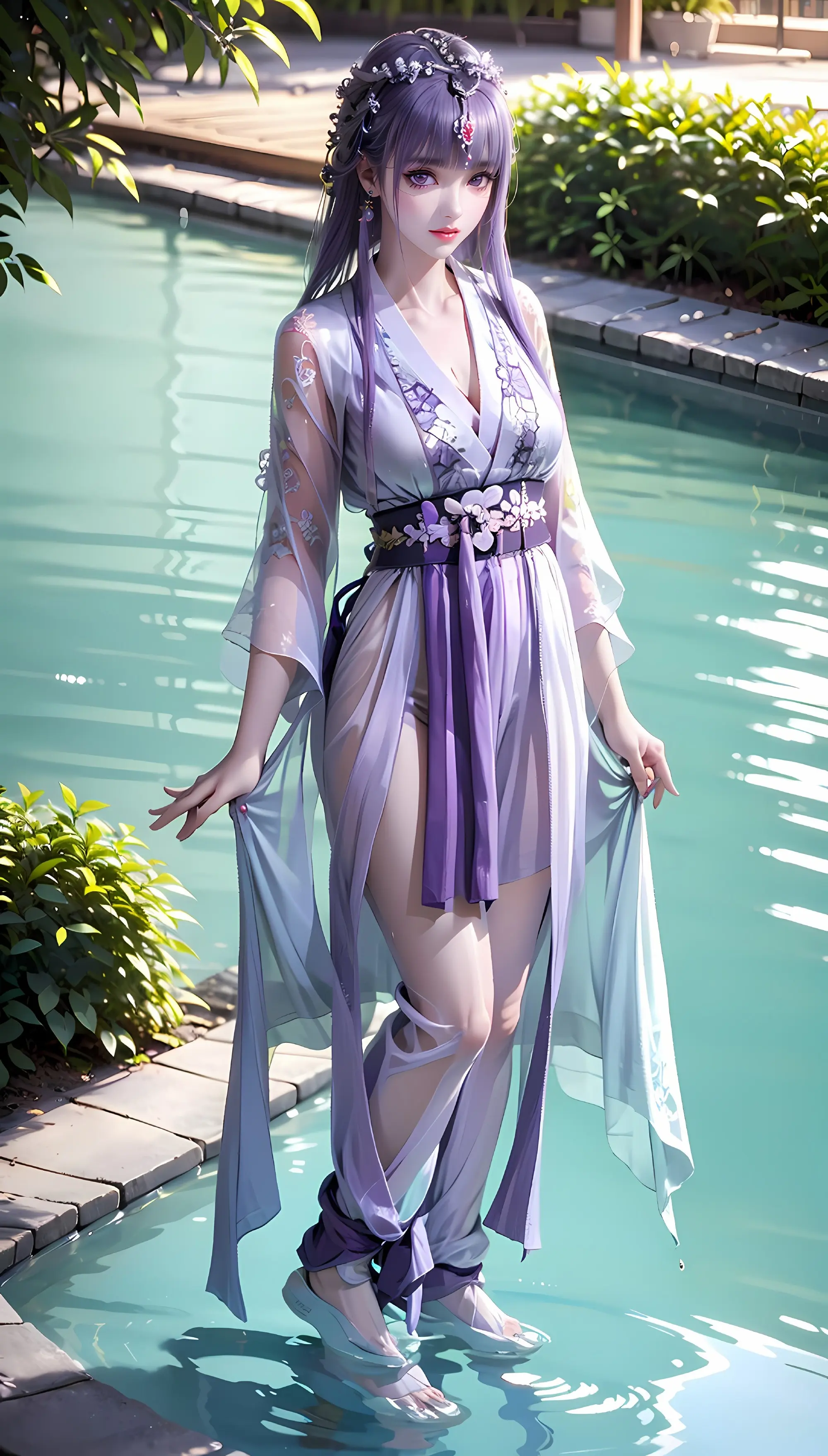 ai绘画《少司命》