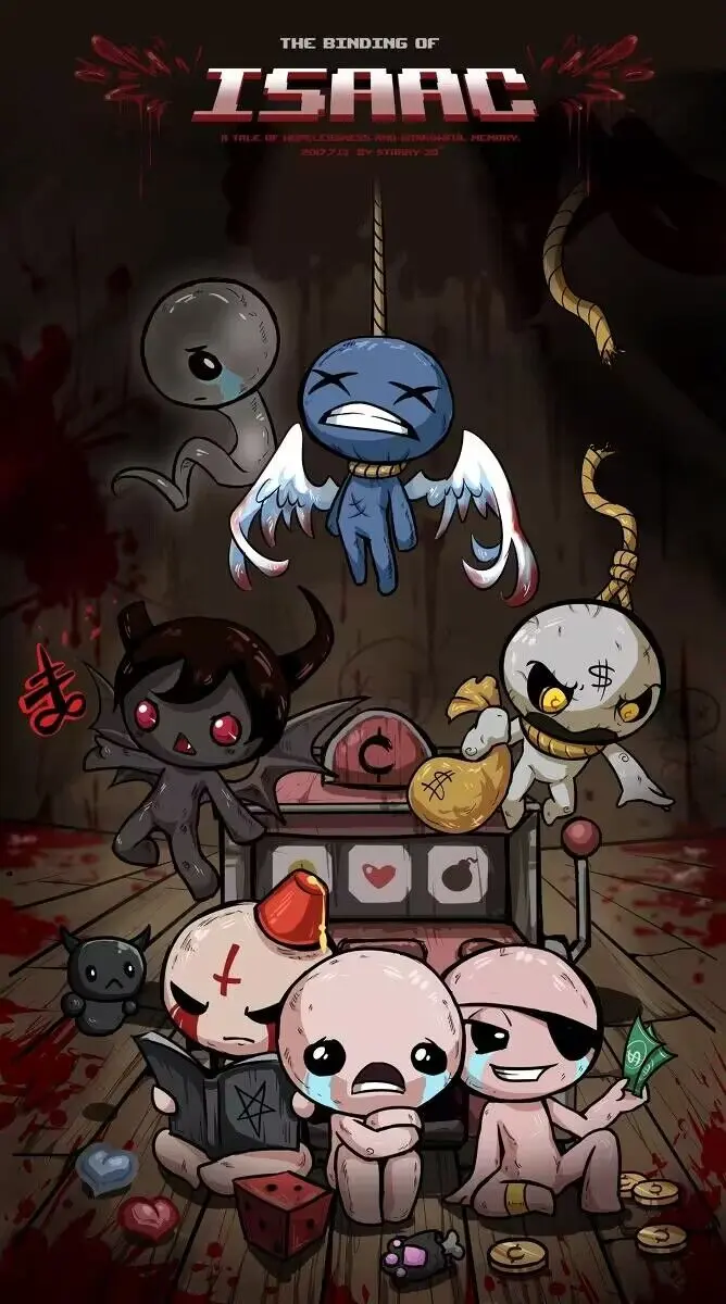 以撒的结合the binding of isaac同人图 第2期
