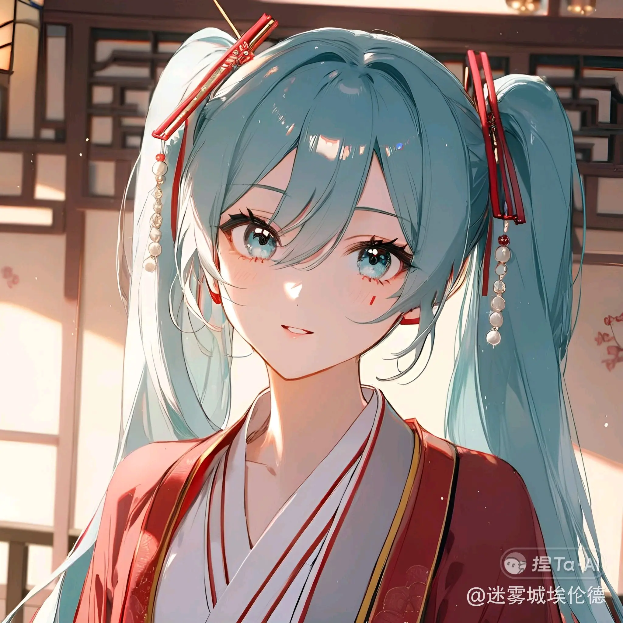 梦幻初音未来古装图片