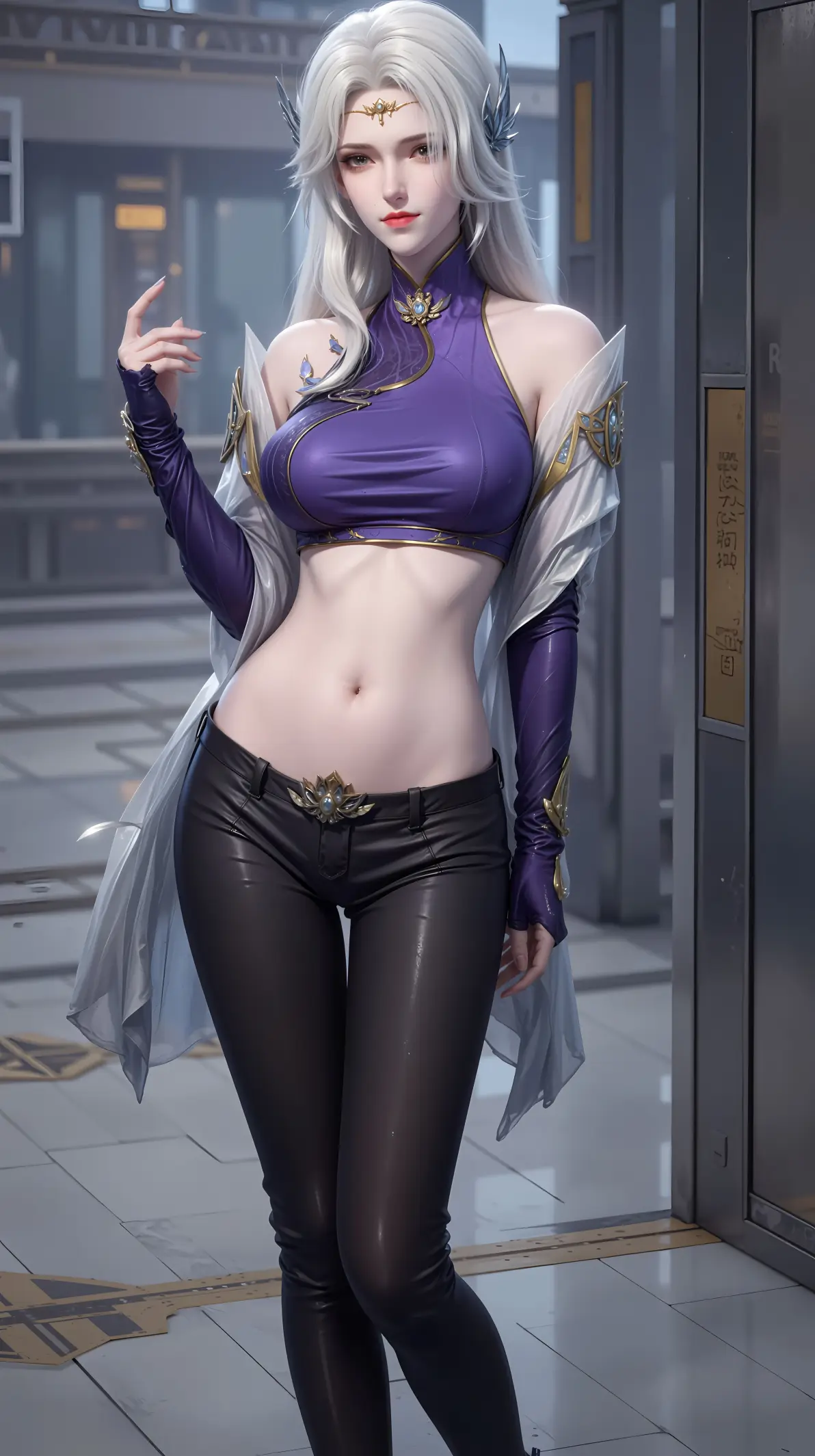 国漫女神玄衣美图壁纸你觉得师娘的哪个部位最吸引人呢