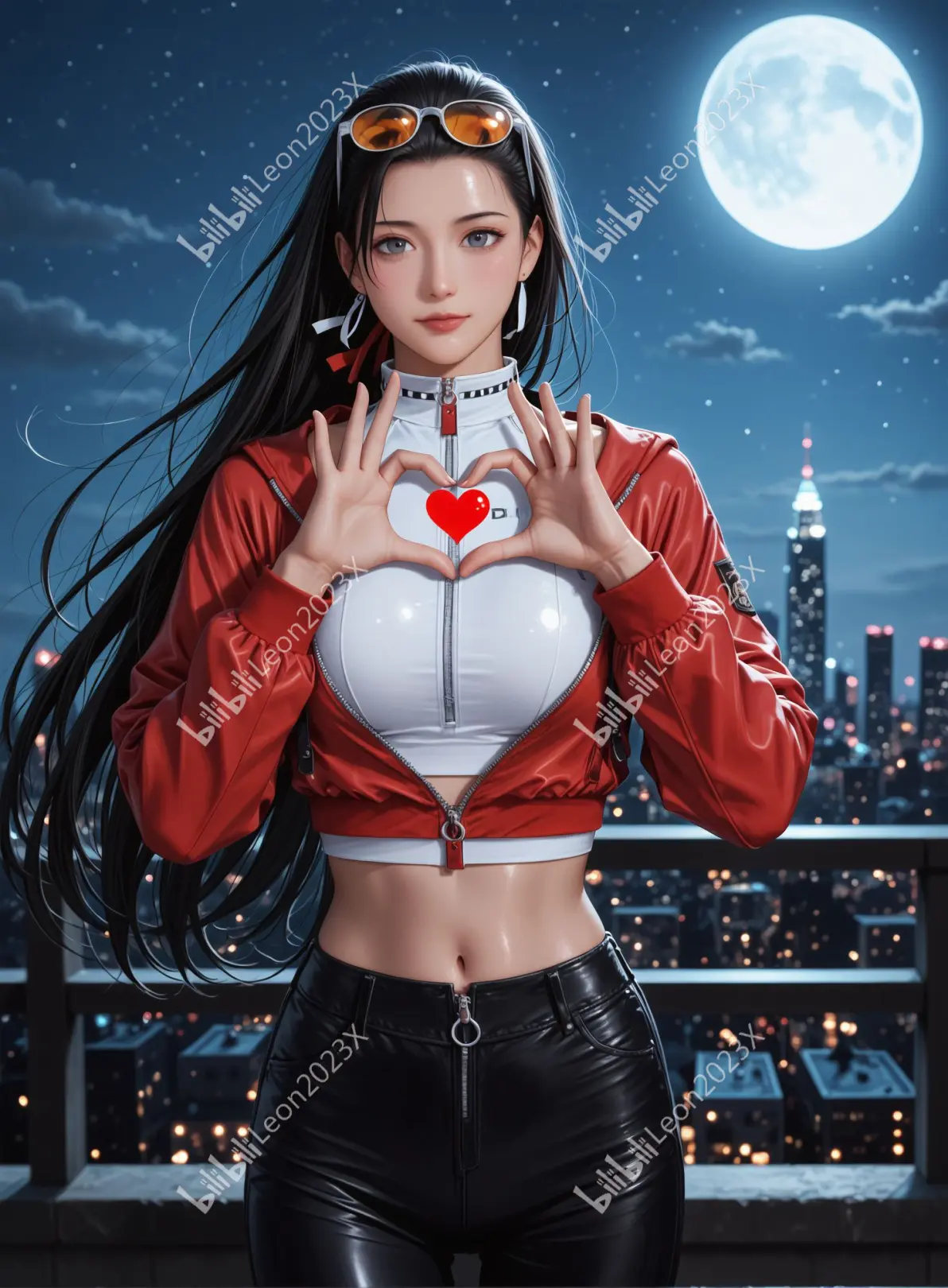 拳皇-2(游戏女主ai精美重绘)