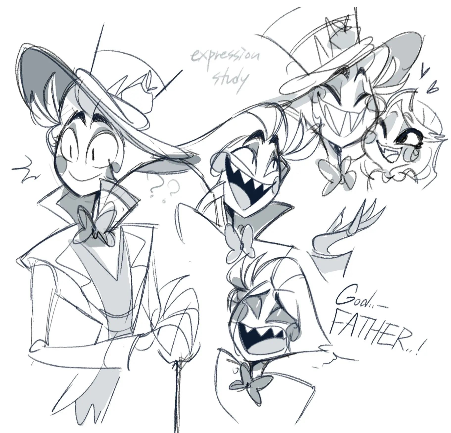 【地狱客栈 | 路西法/苹果爹】画师hellpple图集 - 哔哩哔哩