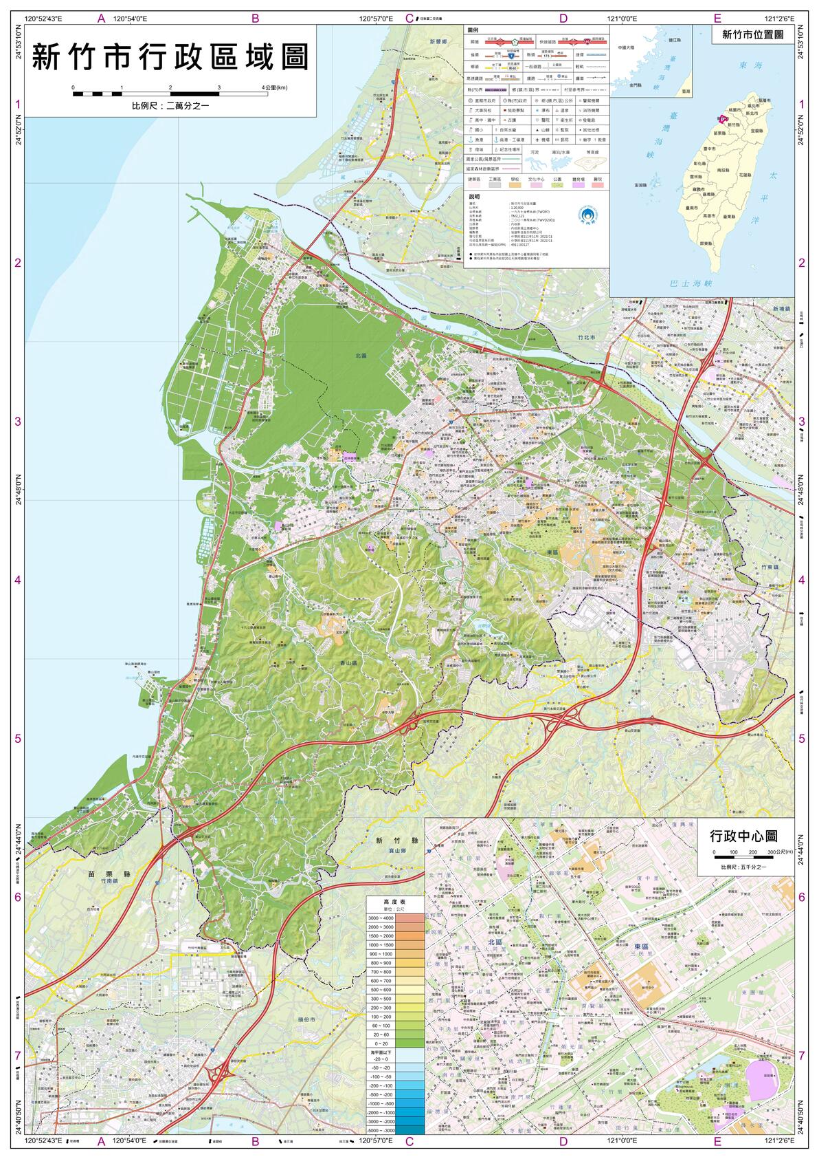 台湾省“地区”(市、区,县)行政区划超详细全要素地理地图 - 哔哩哔哩