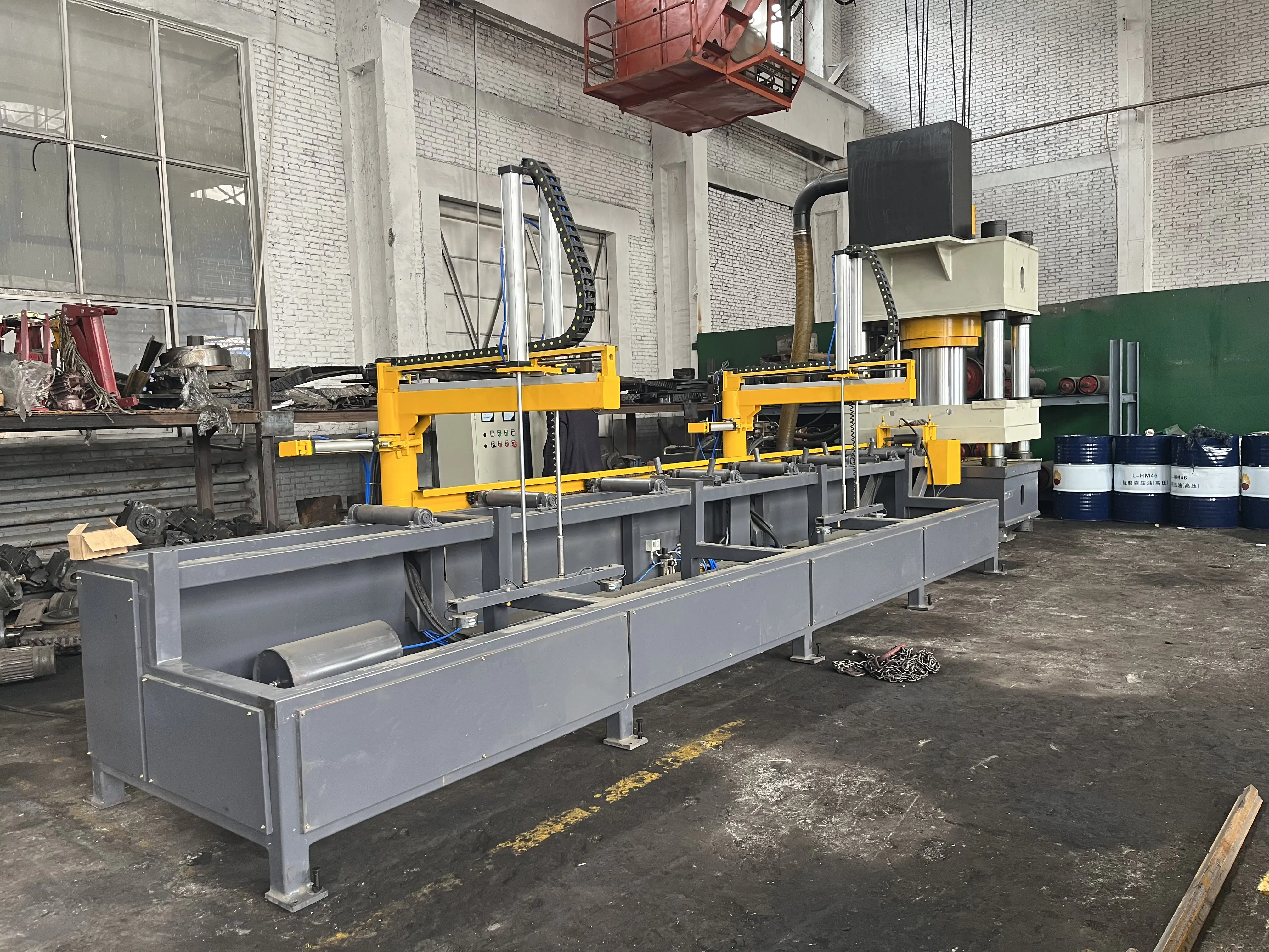 锚杆托盘生产线(630吨液压机,锚杆托盘模具)