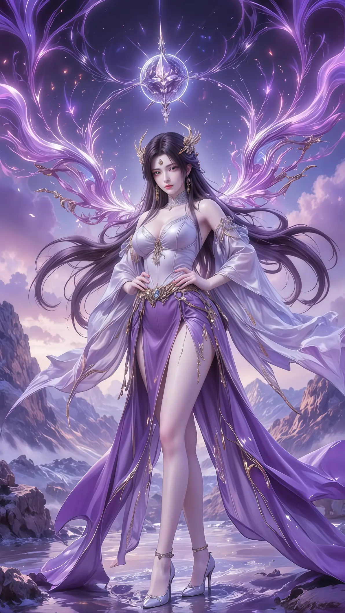 国漫女神4k超高清壁纸分享:诛仙陆雪琪,小竹峰首座!