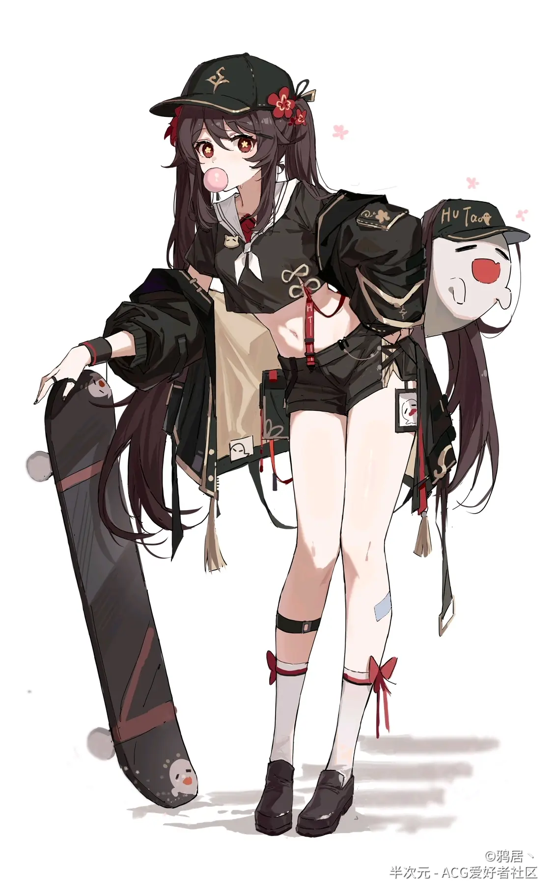 原神 胡桃 高清壁纸分享 - 哔哩哔哩