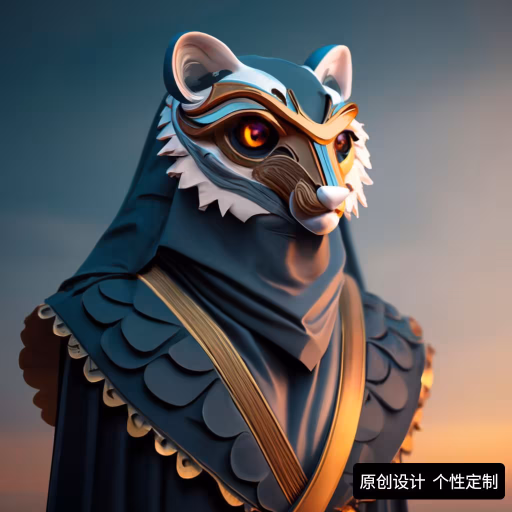 山海经神兽面具狸力面具