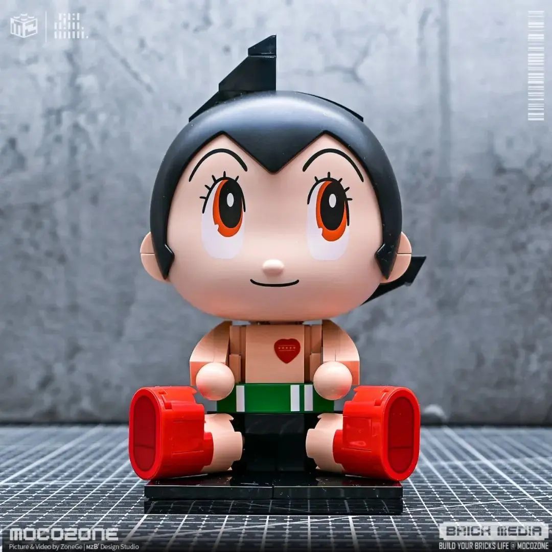 铁臂阿童木的坐坐人偶,这个新系列也太可爱了!