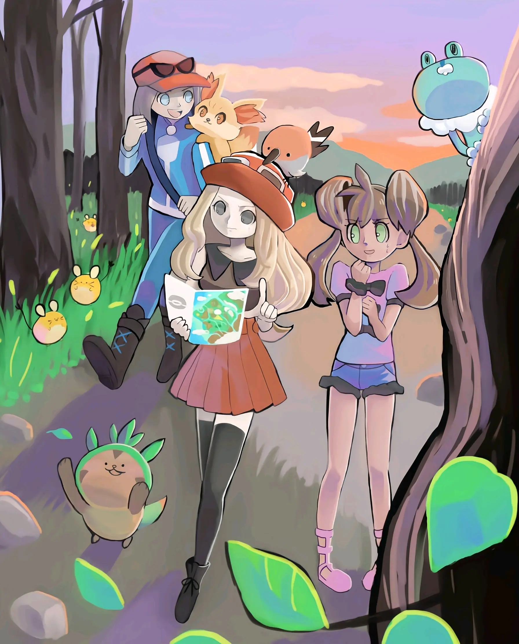 小智小智武藏小遥莎莉娜希特隆柚丽嘉小悠小枫小南小遥小光莎莉娜