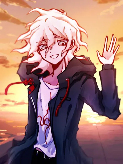 常年玩弹丸论破的人都目光炯炯有神,非常自信,且智商逐年上升,最后