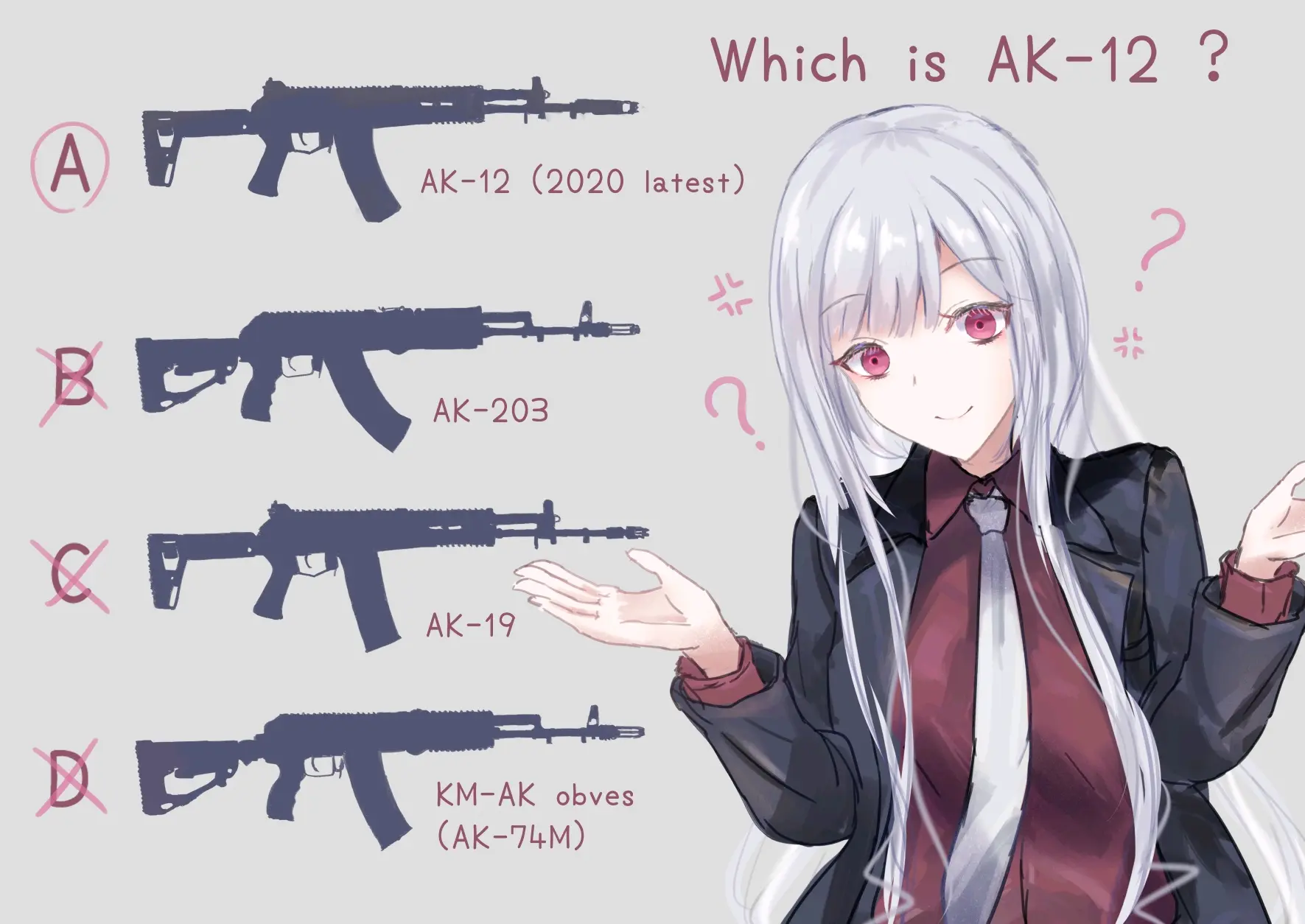 ak12人形图片