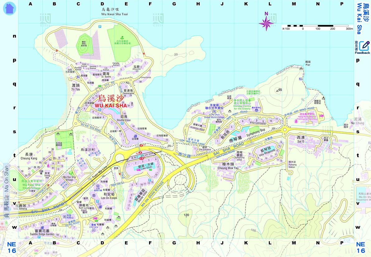 香港特别行政区（西贡区、沙田区、大埔区、北区）行政区划超级详细全要素地理地图 - 哔哩哔哩