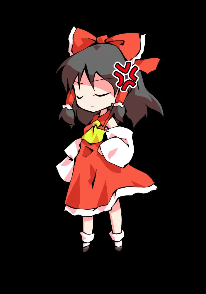 灵梦立绘,表情差分