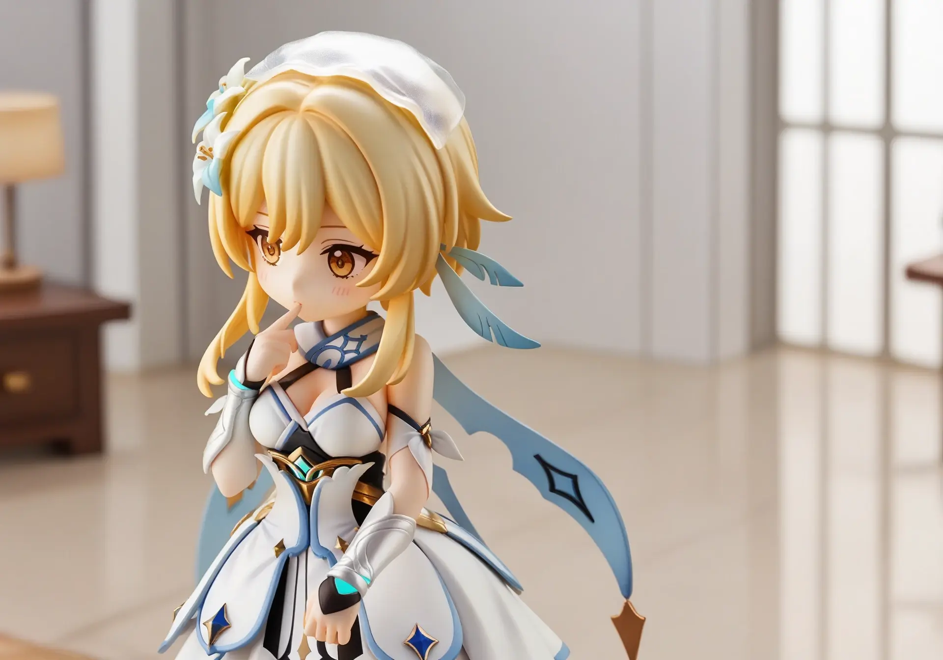 【马克兔】《原神》「旅行者-荧」手办化