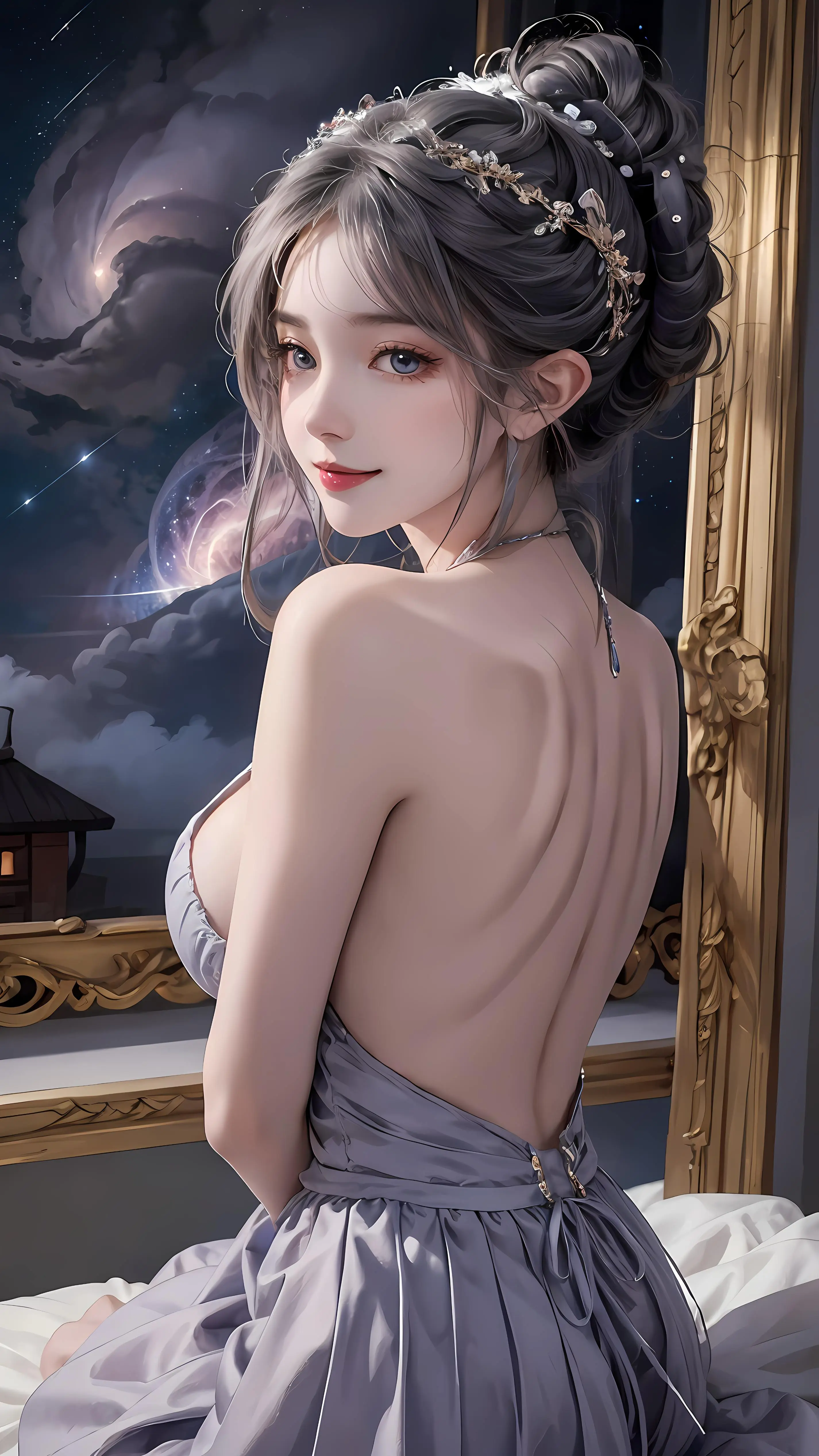 清婷 短裙系列ai图集绘画二次元手机电脑高清壁纸