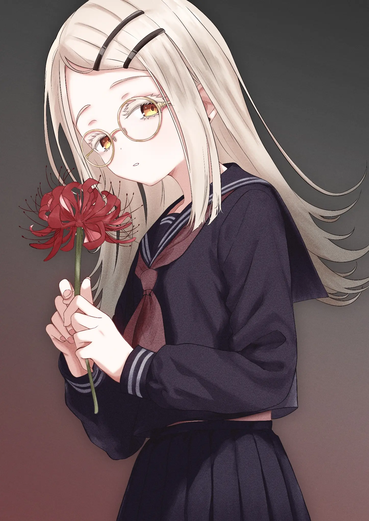 彼岸花插画特辑