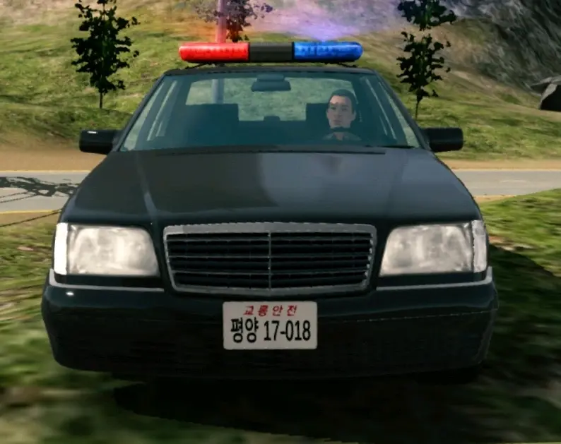 cpk朝鲜警车和车牌涂装