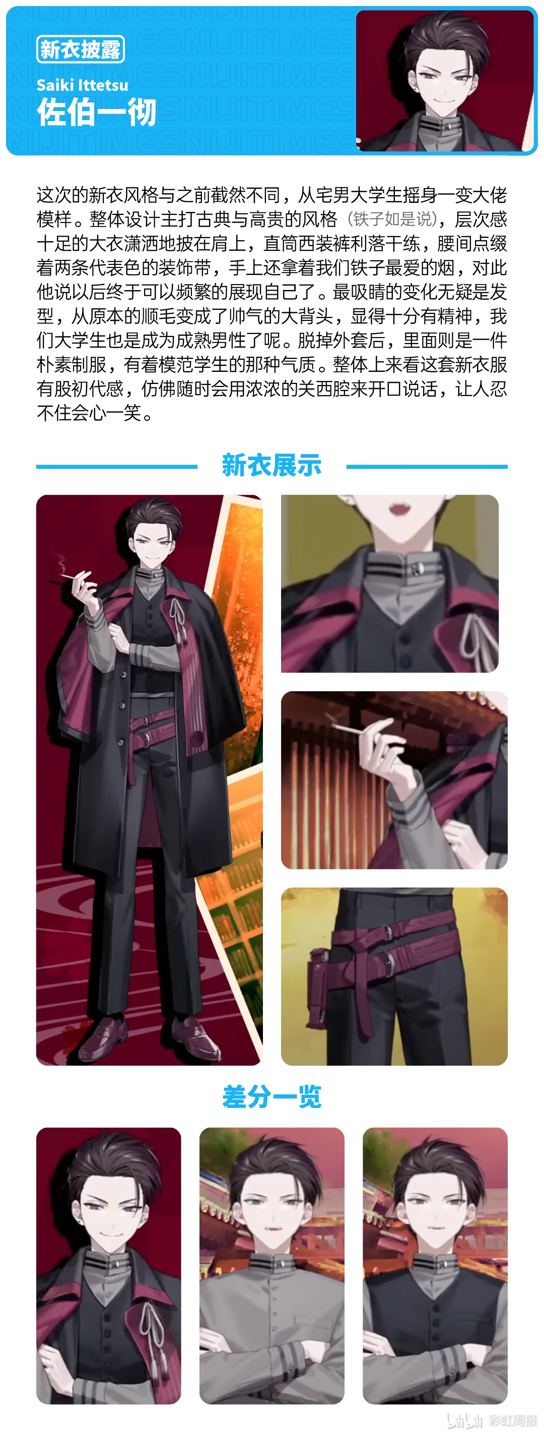 惊喜不断的福冈公演;北见游征3D;佐伯一彻Aia 新衣—彩虹周报 第365期 - 哔哩哔哩