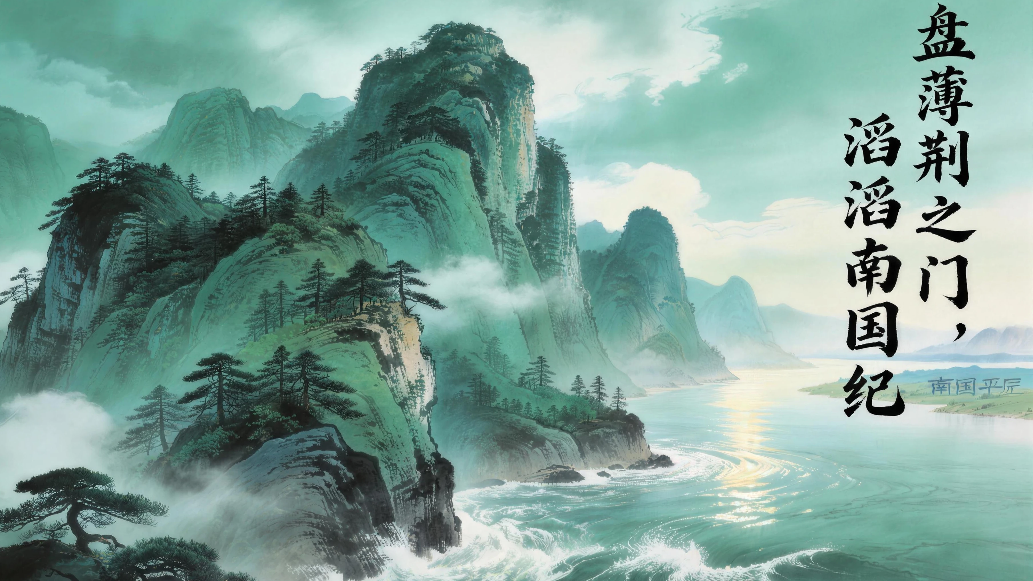 杨炯《西陵峡》赏析:峡江涛声中的千古知己 - 哔哩哔哩