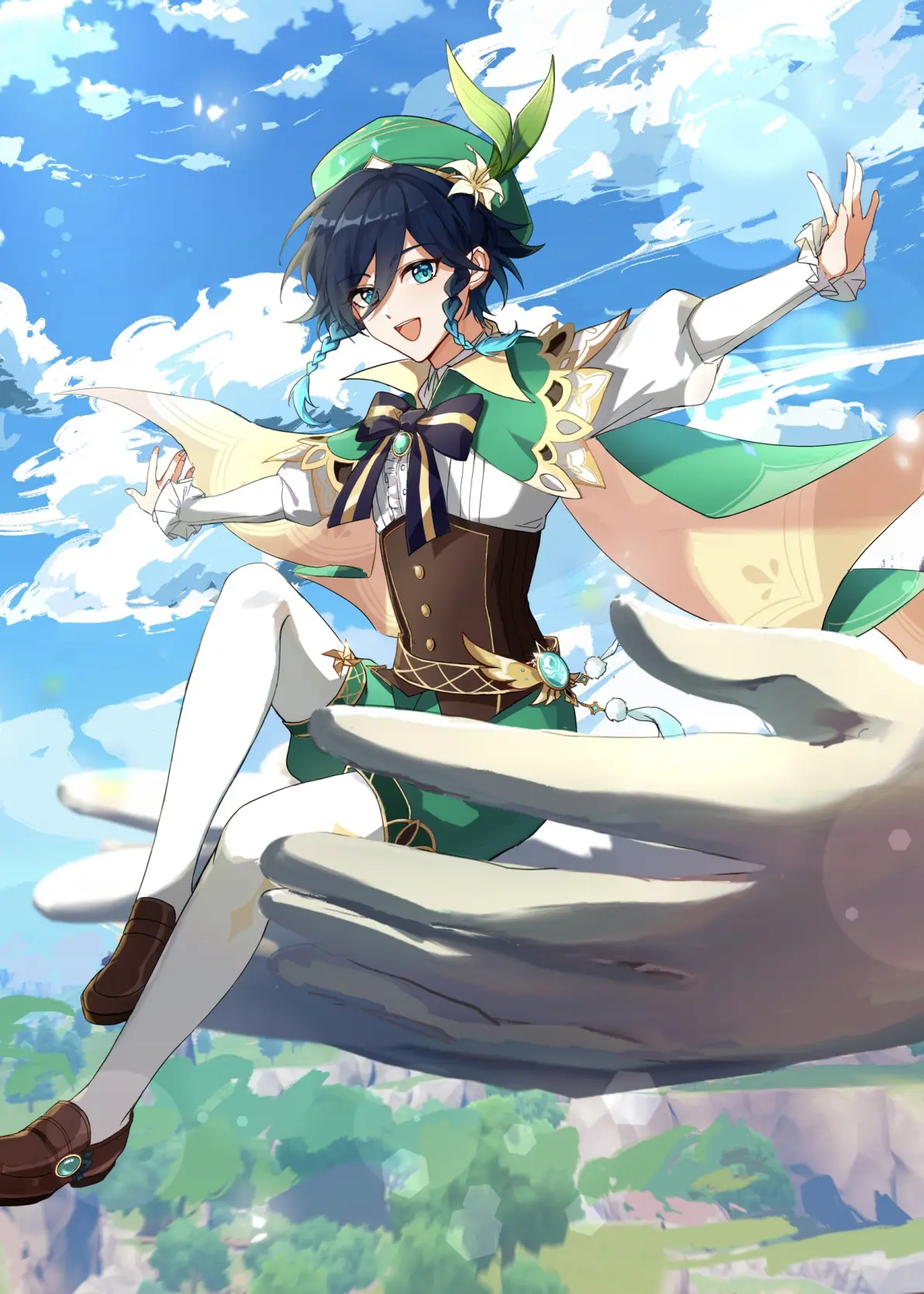 原神壁纸(温迪生日快乐)6.16