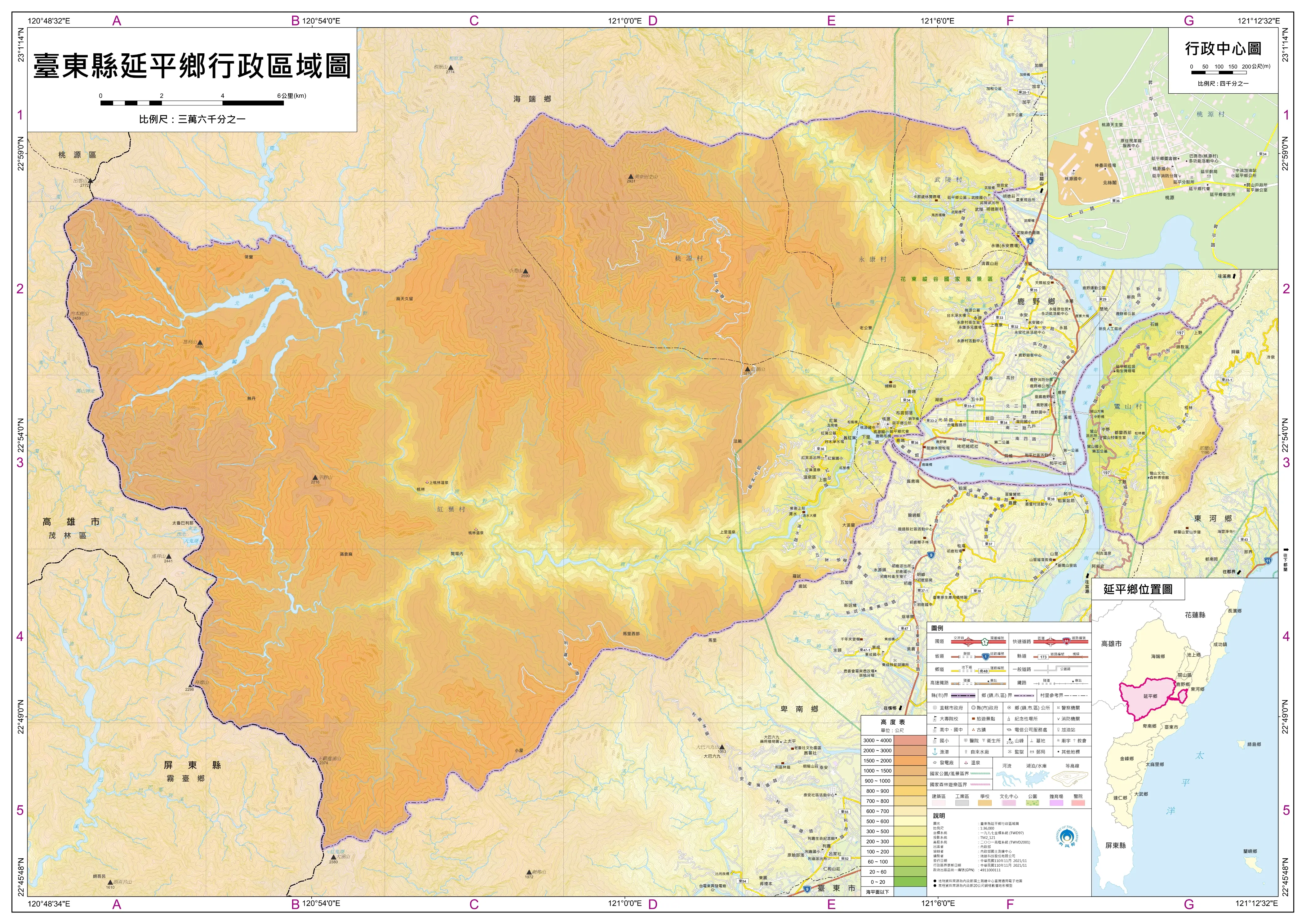 东台市乡镇分布地图图片