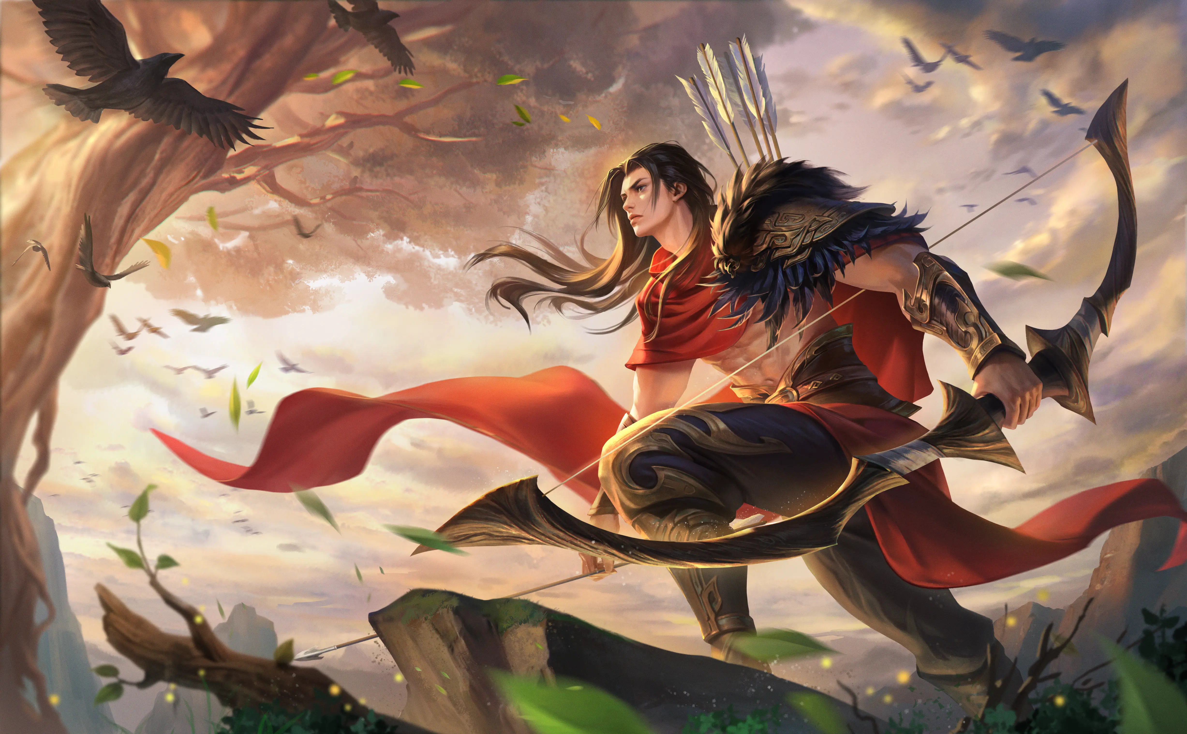 后羿·默认皮肤语音包5.1英雄上新啦!