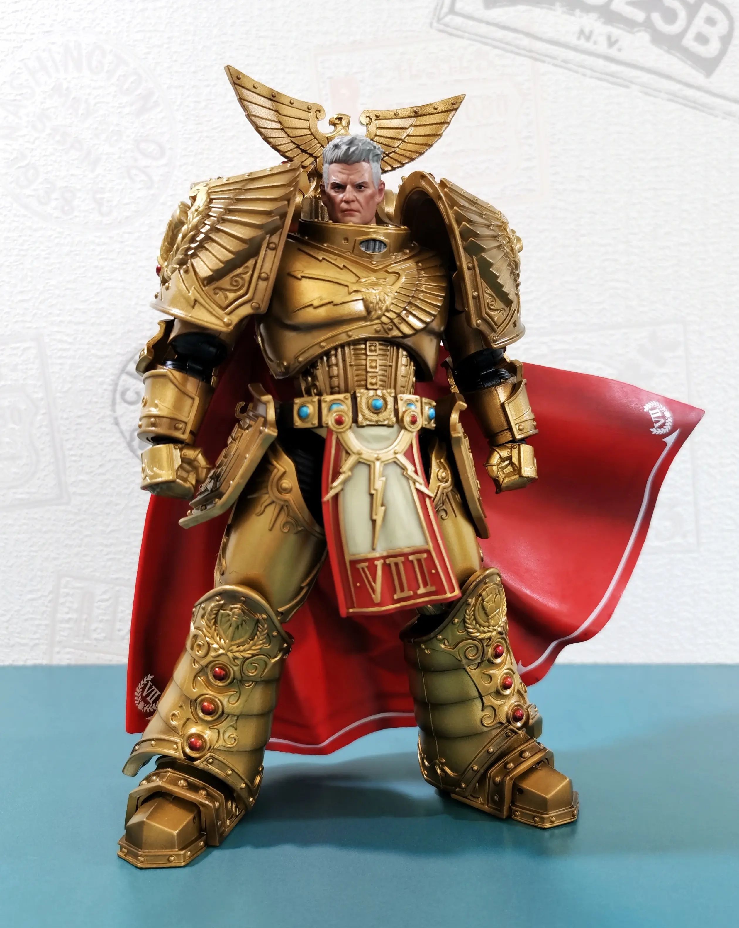 【战锤40k 暗源】帝国之拳原体 罗格-多恩&灰骑士至高大导师 迪亚哥