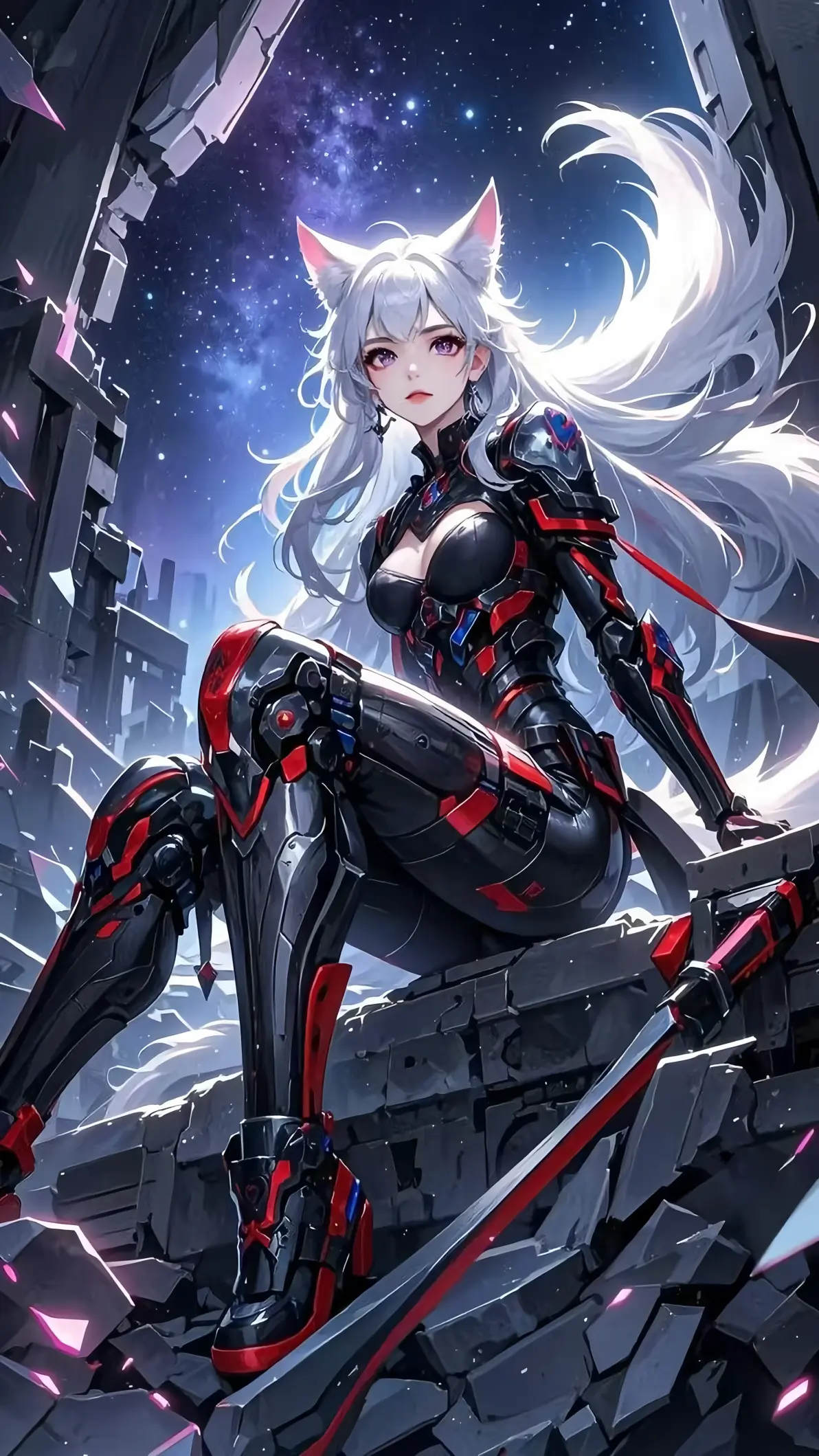 超好看动漫女神壁纸,赶紧收藏哦!日复一日的美丽下去!