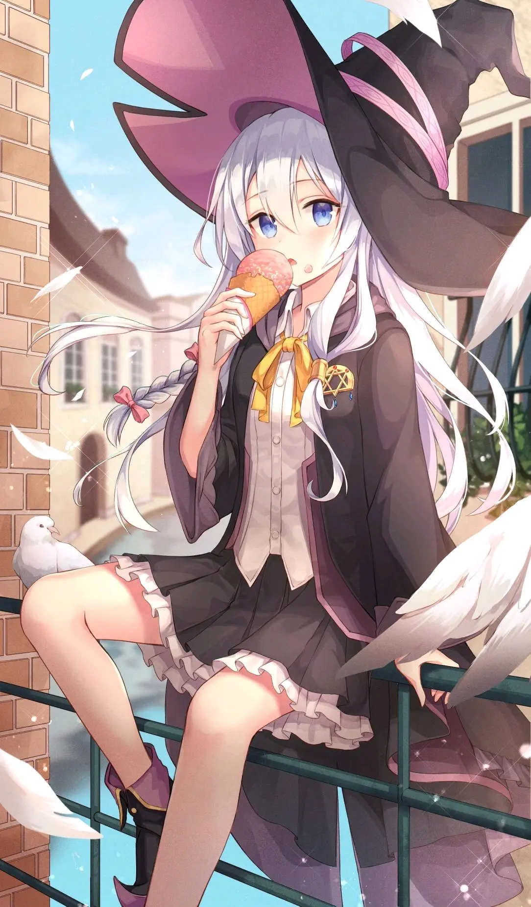 动漫壁纸day10:魔女之旅·伊蕾娜 - 哔哩哔哩