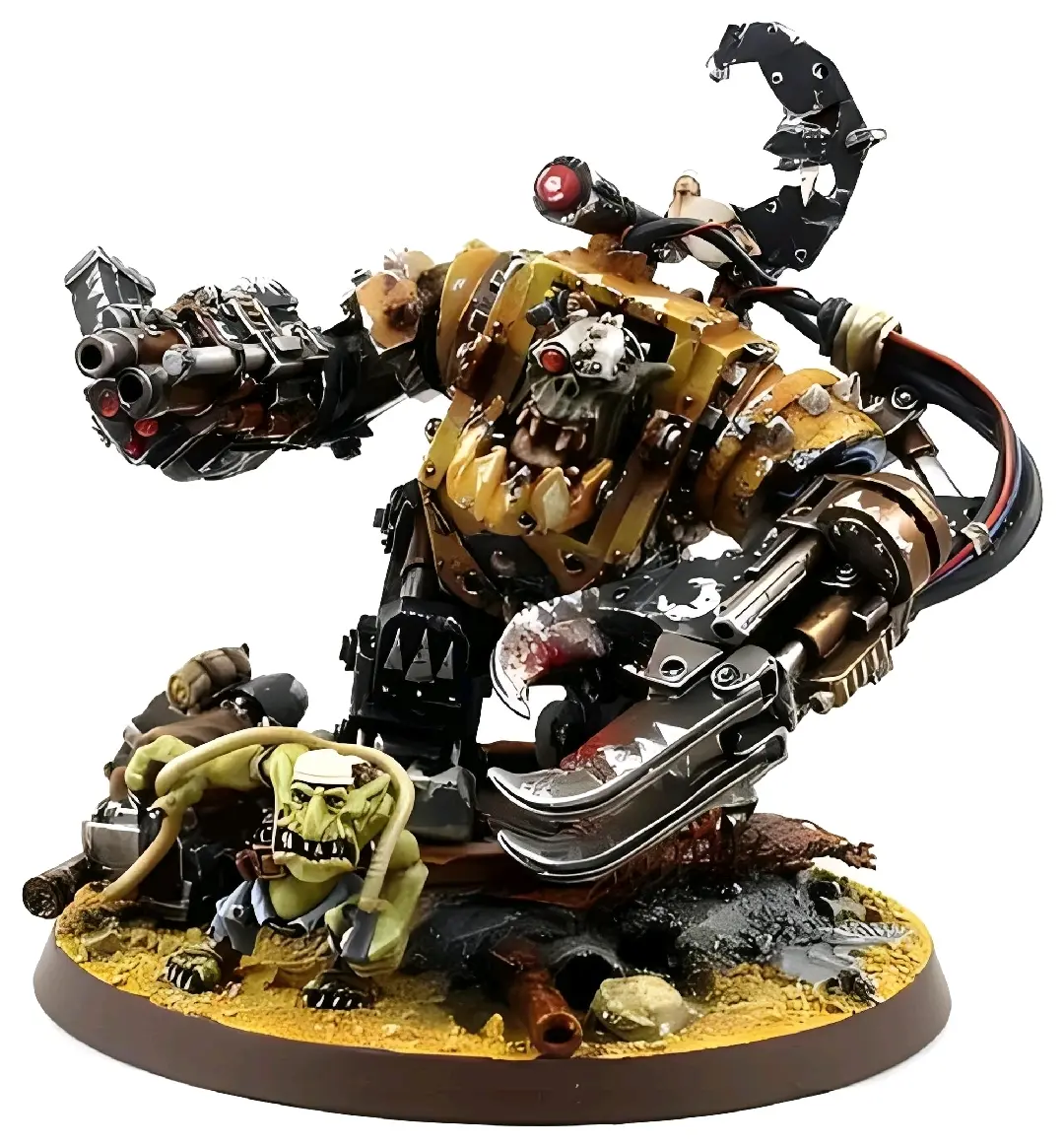 绿皮兽人是纯粹的战争种族,更是《战锤》中独一无二的最快乐自由的