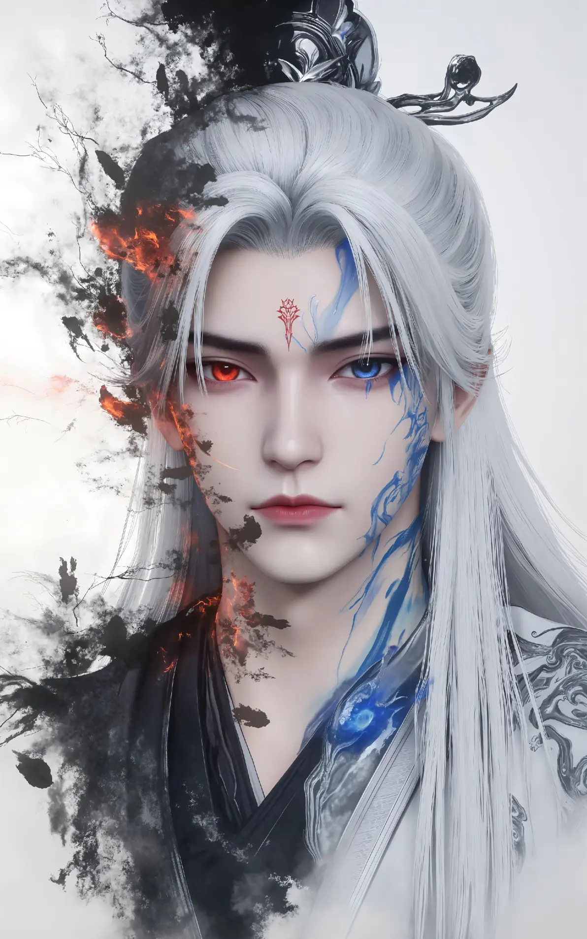 《仙逆》王林壁纸合集:专一而又疼媳妇的国漫男神!