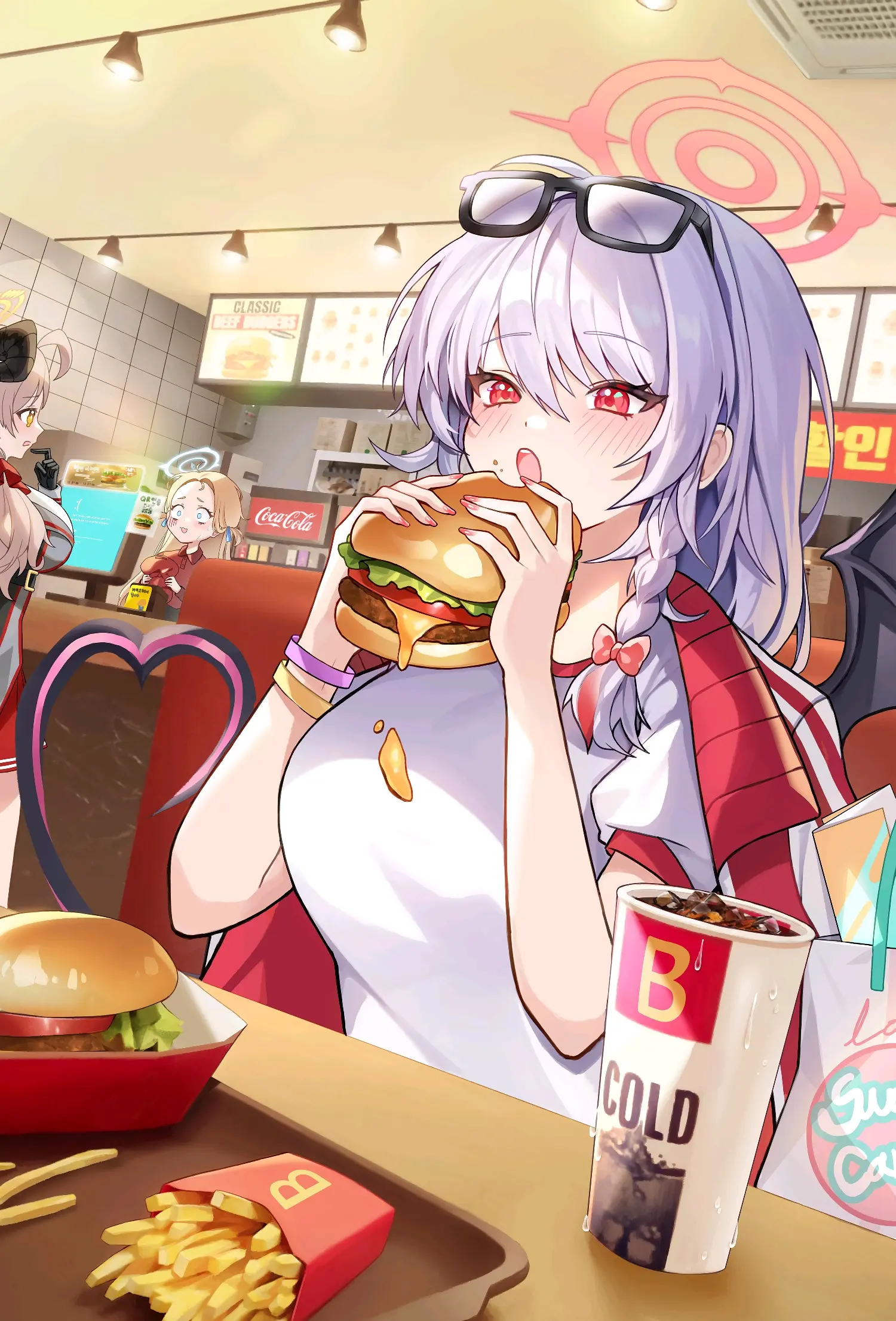 大口咬下♡ - 汉堡插画特辑