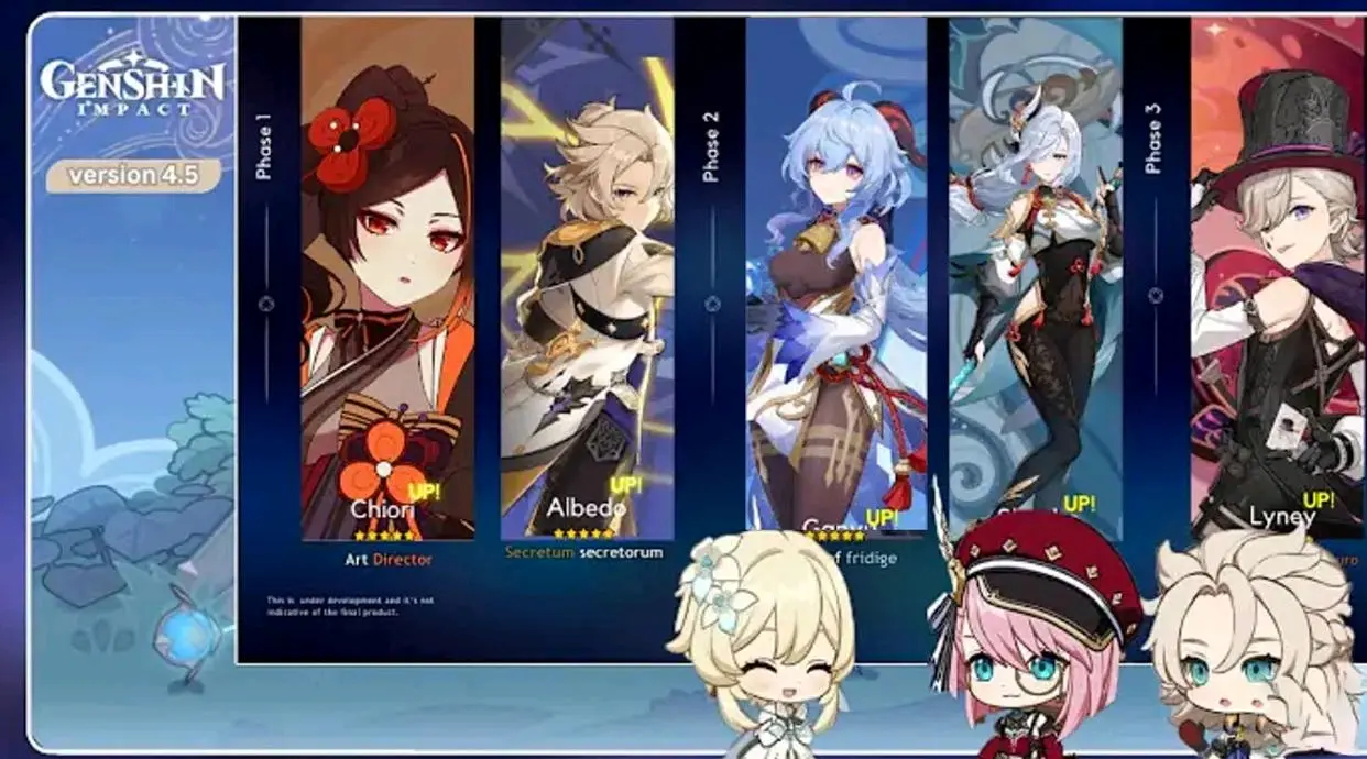 原神4.5卡池反转加仆人抽卡立绘 - 哔哩哔哩